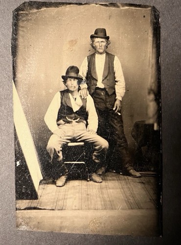 Antique cowboys outlaws - antique,