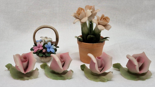 Lotto mini statuine fiori - mini,