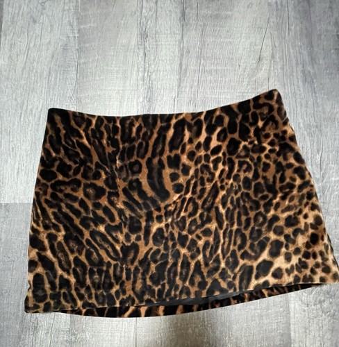 Zara minigonna vita alta donna