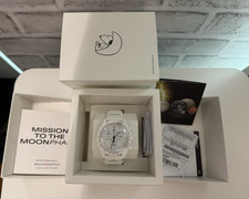 Nuovissimo - OMEGA x Swatch THE MOONPHASE FULL MOON Snoopy in bioceramica bianca