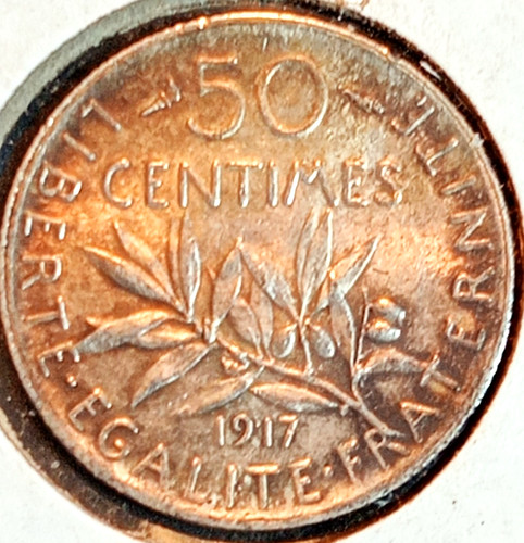 Moneta centesimi 1917 - 50,