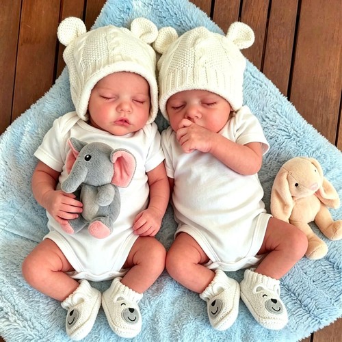 Reborn baby dolls twins - dolls,