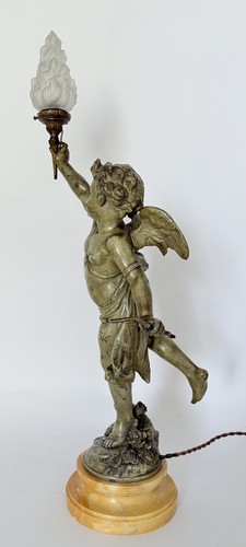Antica lampada torcia