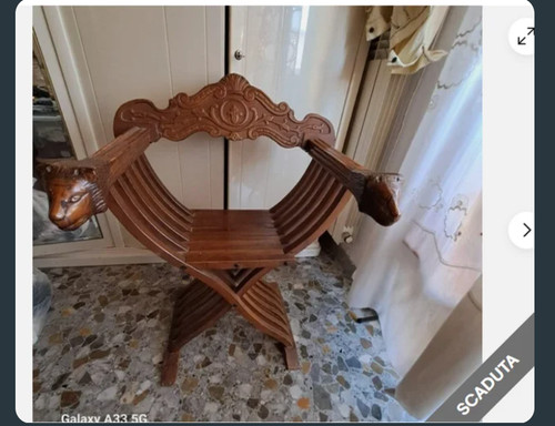 Bellissima sedia savonarola - sedia,