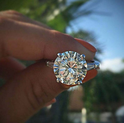 Anello fidanzamento oro - anello, in