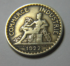 1922 Francia 1 franco