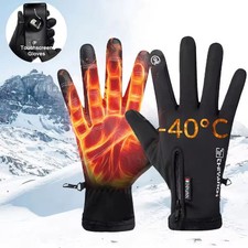 Guanti Invernali Touch Screen Termici Impermeabili Antivento Sci Corsa
