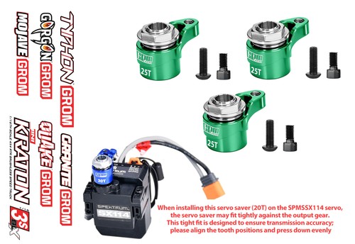 25t 7075 servo - 20/21/25t,