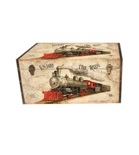 Baule in legno vintage