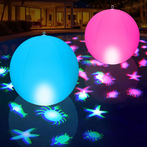 Luci galleggianti per piscina - per,