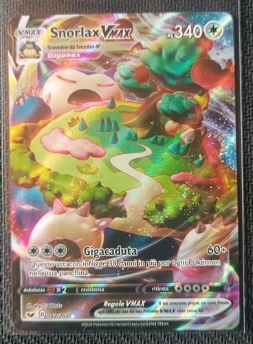 Snorlax vmax spada scudo - spada, e