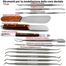 Strumenti per modellazione cera dentale Intagliatore di spatola per miscelazione