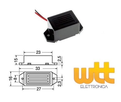 Cicalino buzzer elettronico - buzzer,