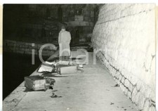 1955 ca PALERMO Sequestro sigarette di contrabbando peschereccio SERAFINA *Foto