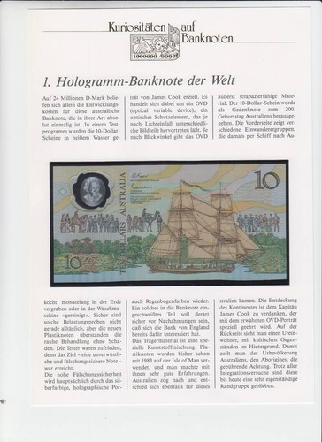 Australia banconota 10 - banconota,