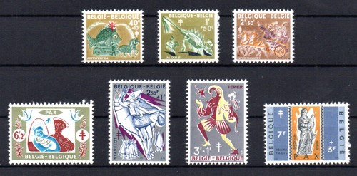 Belgio 1959 serie di - di, 7