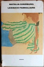 Lessico Famigliare Romanzo classico Natalia Ginzburg 1963 Einaudi editore