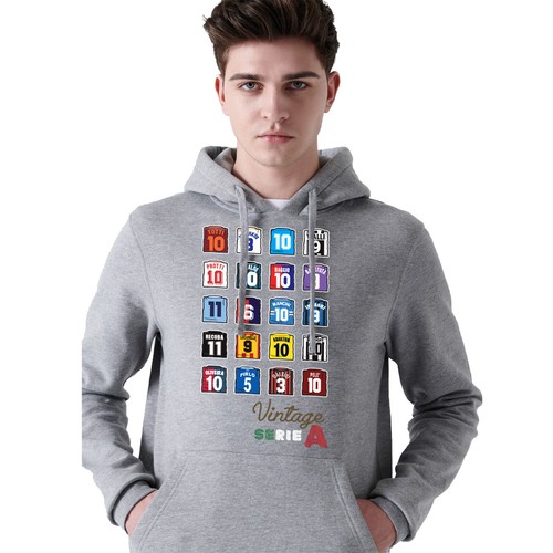 Serie felpa hoodie stadio - serie,