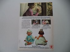 advertising Pubblicità 1973 BAMBOLE FURGA ANDREA e POLDINA