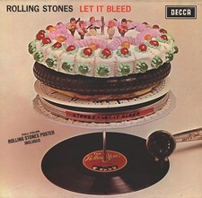 Rolling Stones - Let It Bleed GER LP (VG/VG+) + Promo sticker .