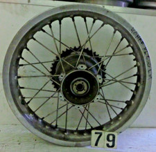 [79] CERCHIO POSTERIORE HONDA XL 600 LM  DI COLORE ARGENTO, MT 2,50 X 17