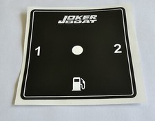 ADESIVO CARBURANTE QUADRO UTENZE STRUMENTAZIONE JOKER BOAT , RIPRISTINO