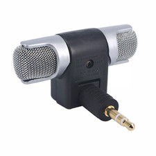 Mini 3.5mm Stereo Microfono PC