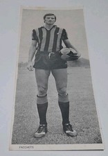 Figurina cartolina pubblicitaria TEPA SPORT Giacinto Facchetti INTER (anni 70) 