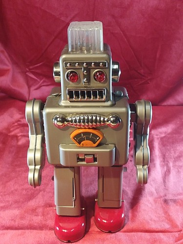 Giocattolo latta robot - di,