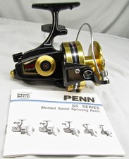 Mulinello da spinning Penn Spinfisher 8500 SS acqua dolce e sale pesante con manuale EX!