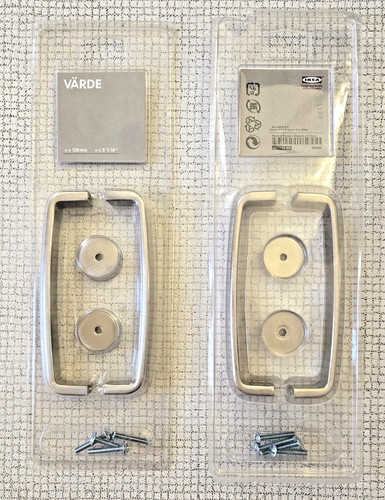 Ikea varde maniglia nichelata - ikea,