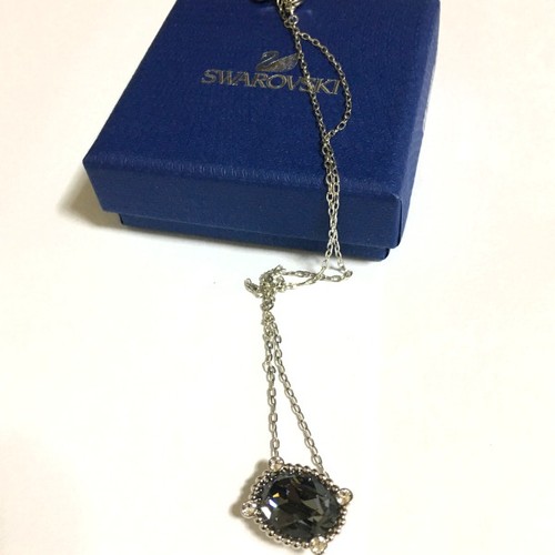 Collana swarovski argento con - collana,