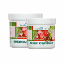Krauterhof Creme Mit Rotem Weinlaub Crema con Estratto di Vite Rossa Gambe Piedi