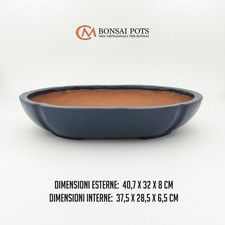 Vaso bonsai rettangolare /