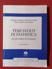 Temi svolti di statistica per