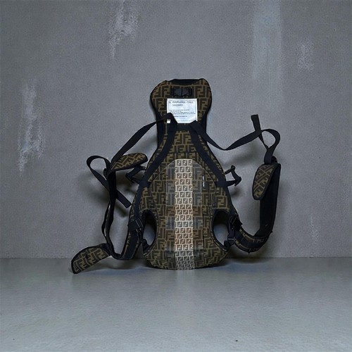 Fendi brown zucca baby carrier - brown,
