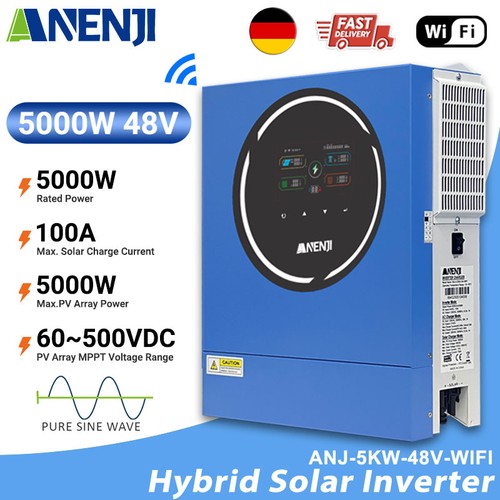 Inverter solare ibrido - ibrido, 5kw