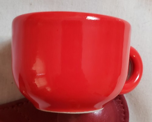 Tazza espresso capuccino rossa - tazza, espresso/capuccino