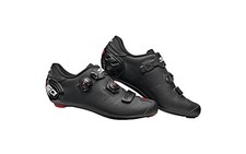 scarpe ciclismo strada uomo Sidi Ergo 5 nuove nero opaco 43,5 EU 9,2 US spedizione veloce!