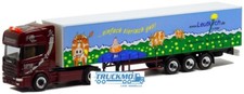 Herpa Ehrmann / Leutkirch Scania 144 TL rimorchio telone per tende 3458