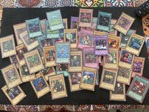 Lotto varie carte gi - 53, yu-gi-oh