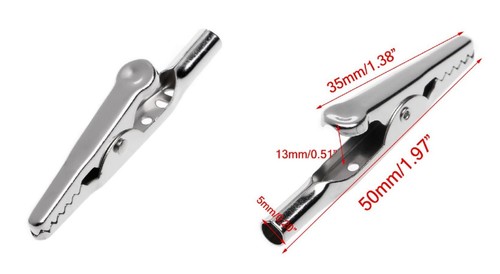 Pinze coccodrillo 50mm - pinze,