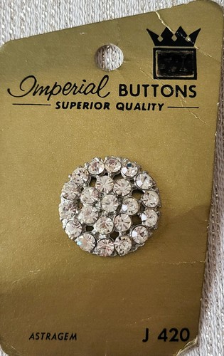 Vintage bottone rotondo - bottone,