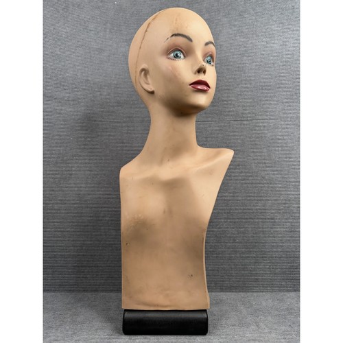 Manichino donna vintage testa