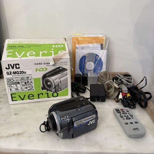 Jvc camcorder everio mg20u - camcorder, gz-mg20u