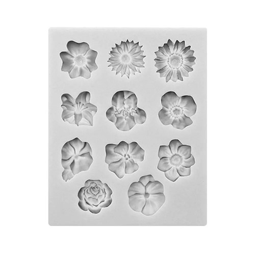 Stampo fondente pizzo fiori