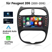 Autoradio 7" per PEUGEOT 206