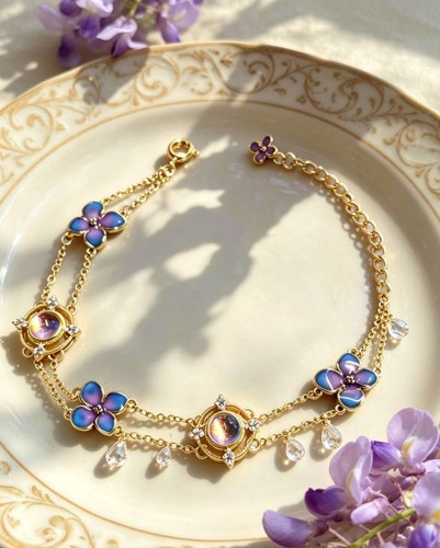 Bracciale doppio stile vintage - bracciale,