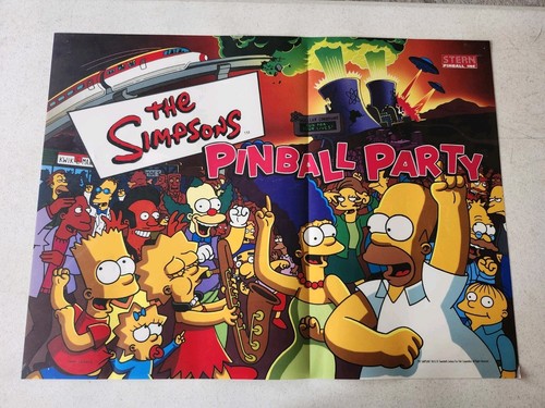 Poster the simpsons pinball - poster,