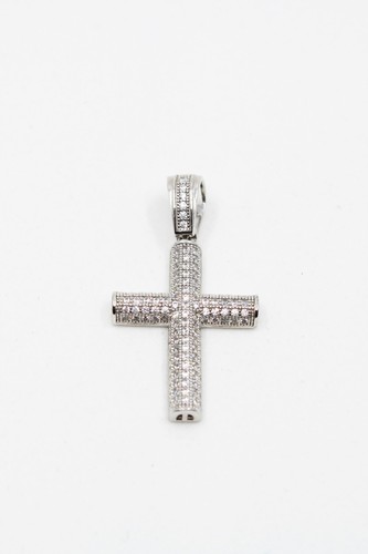 Croce ghiacciata 925 s - croce, s/s